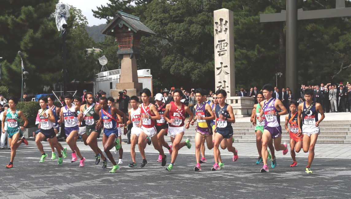 「第31回出雲全日本大学選抜駅伝競走」過去最高タイの6位入賞