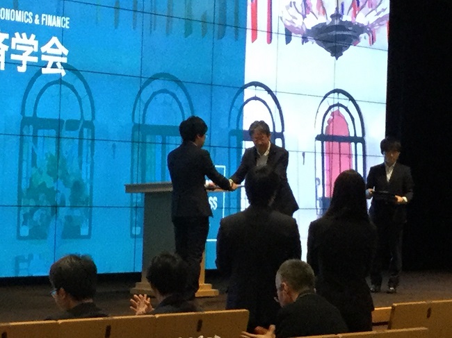 大川隆夫ゼミの学生が「第2回行動経済学会学生論文コンテスト」で表彰されました