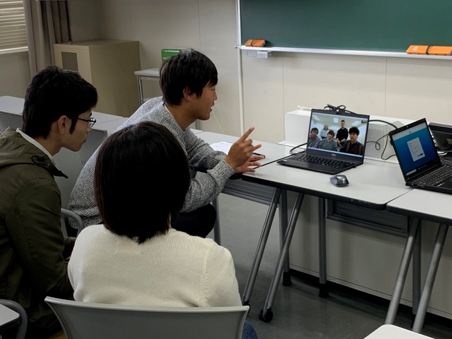 【河音ゼミ】アメリカの学生とSkypeミーティングを行いました！