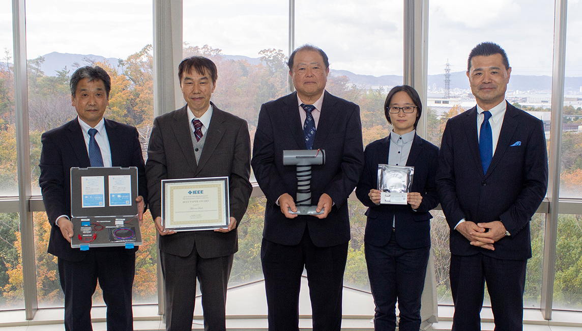 理工学部 道関隆国教授らがIEEE S3S 2019にて「Best Paper Award」を受賞