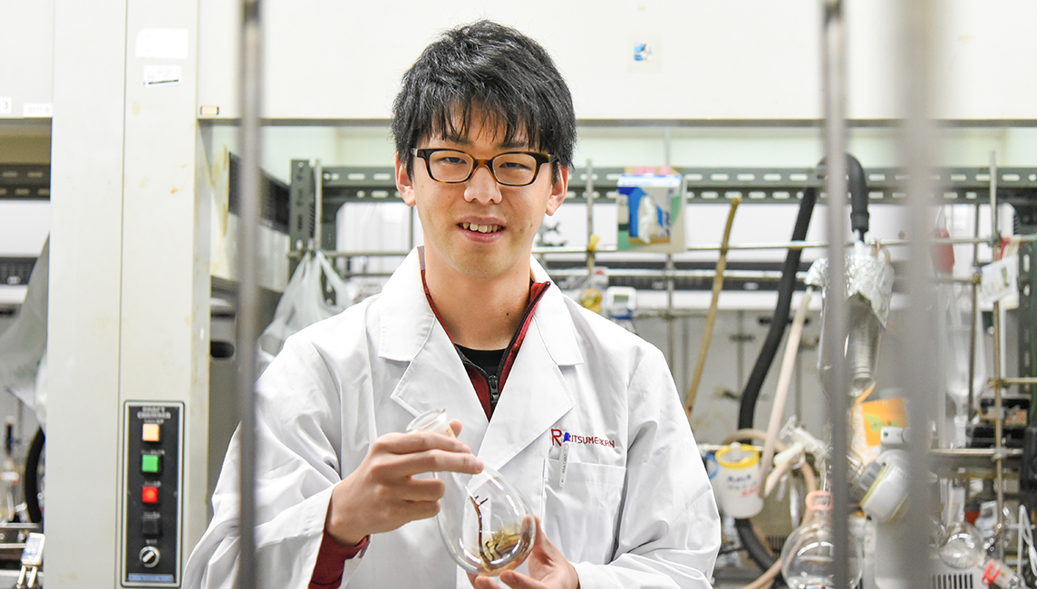 生命科学研究科　松原翔吾さんが「日本学術振興会 育志賞」を受賞