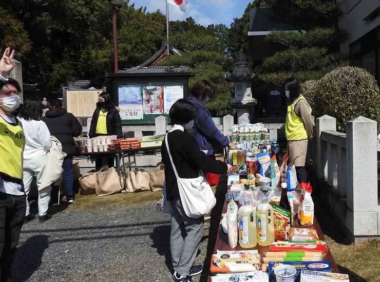 たくさんの食糧品