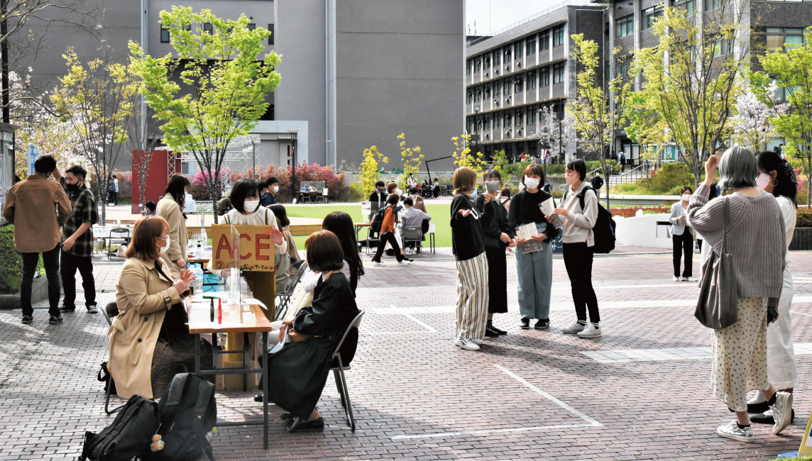 新入生歓迎企画を3キャンパスで開催