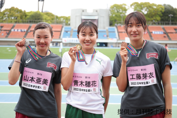 山本選手（左）と工藤選手（右）