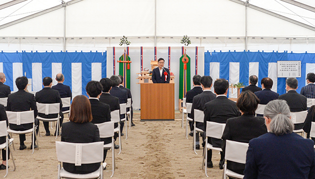 OIC新展開施設（仮称）建築工事　安全祈願祭を挙行