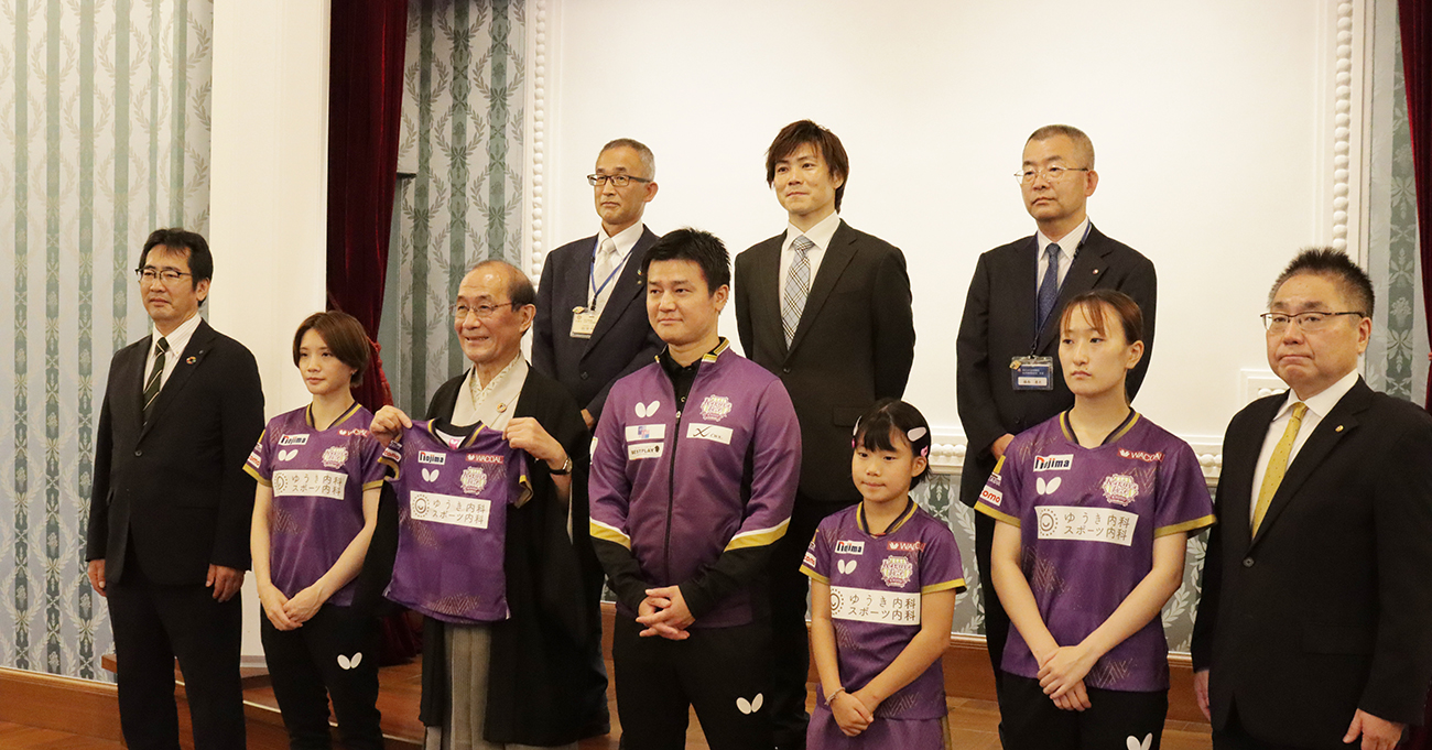 卓球部の田村美佳選手が女子プロ卓球チーム「京都カグヤライズ」からTリーグに参戦