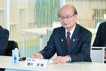 橋川渉草津市長