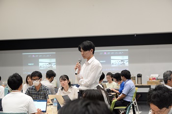 立命館大学万博学生委員会「おおきに」のメンバー