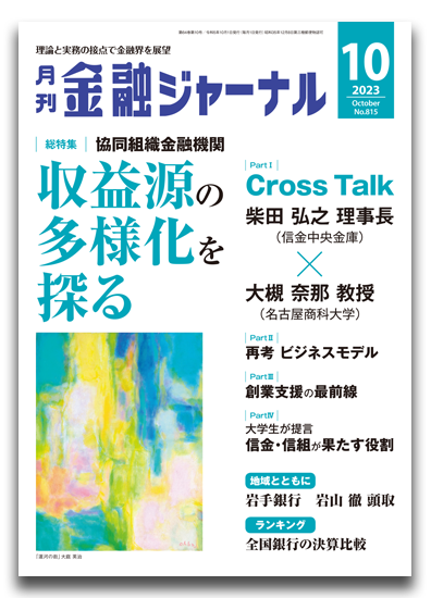 播磨谷ゼミ4回生の共著論文が『月刊金融ジャーナル』10月号に掲載されました