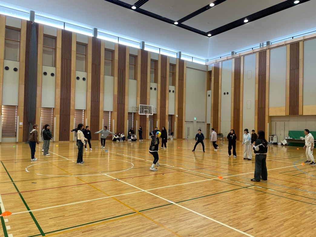 体育大会に参加した学生の写真
