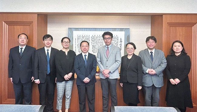 上海対外経貿大学からのご来学