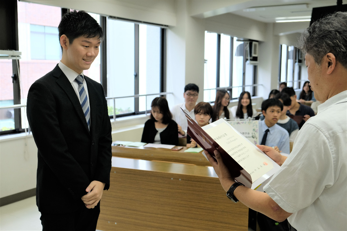 2024春奨学金授与式③