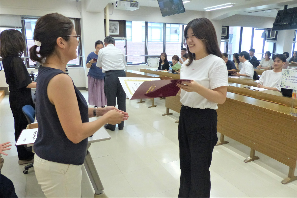2024春奨学金授与式⑤