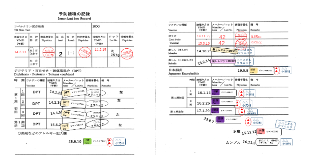202409予報接種歴