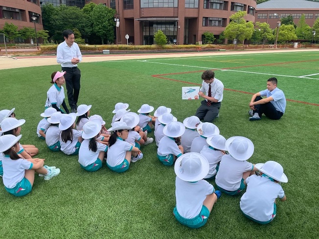240524【国際】留学生と広野幼稚園交流来校