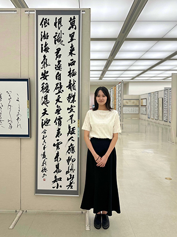 大賞・植木莉穂さん（産業社会学部3回生）