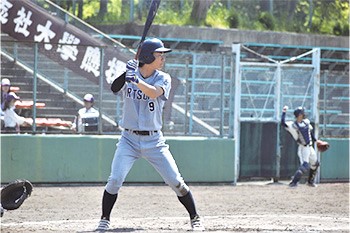 横山晴駿選手（政策科学部3回生）