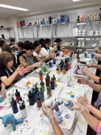 20250705和みサロン「オリジナルフィギュアアート作成体験」