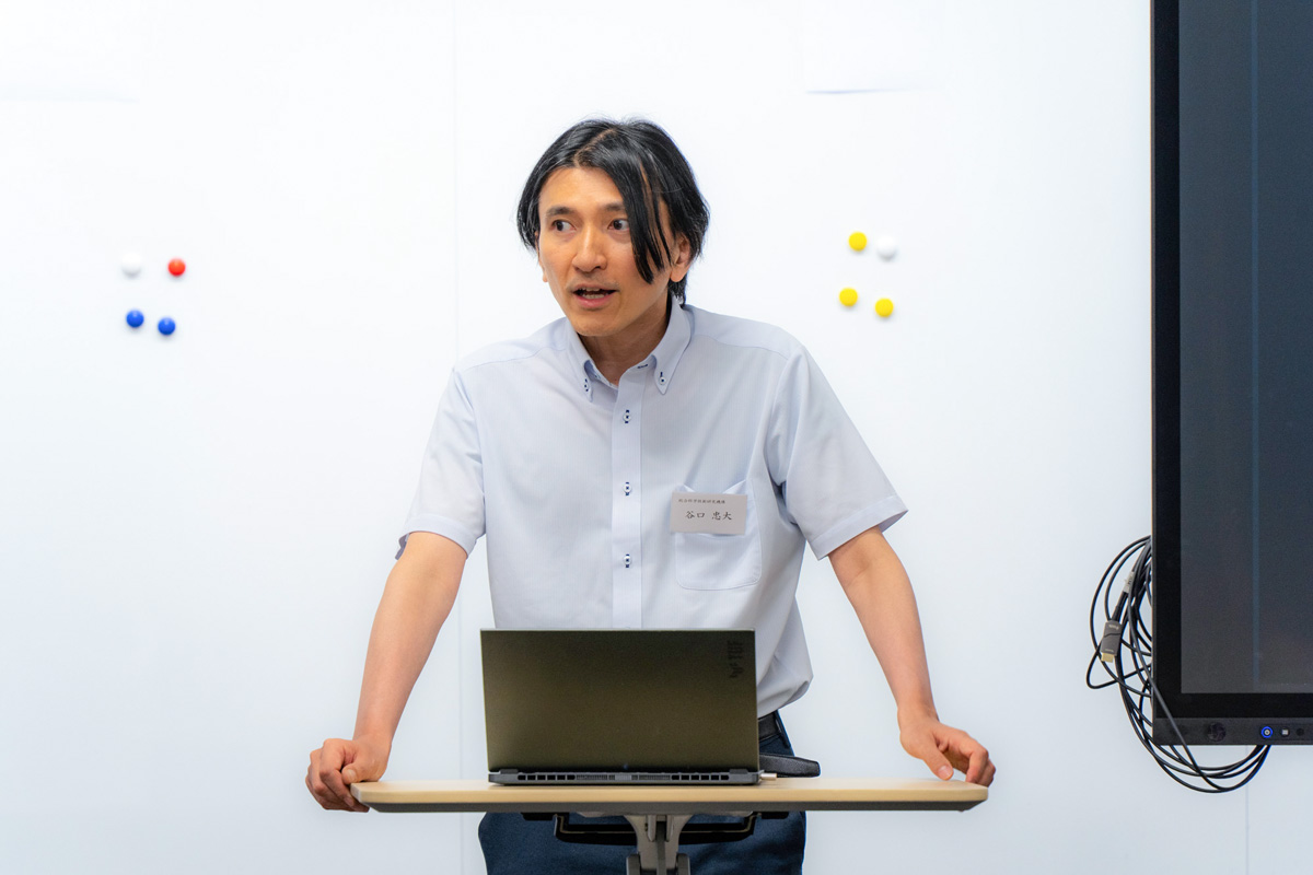 谷口 忠大客員教授（総合科学技術研究機構）