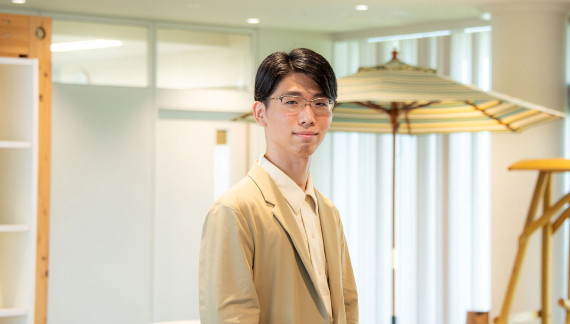 人間科学研究科 博士課程後期3回生  喜田悠功さん