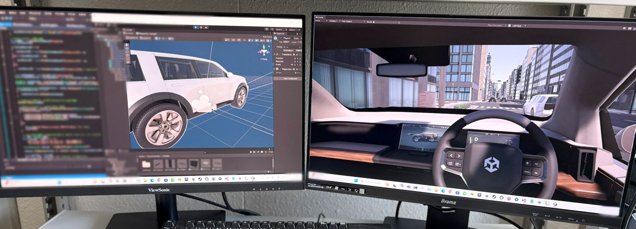 VR視野障がい再現（その他の例）