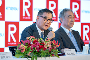 森島朋三理事長
