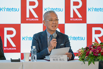 梶間隆弘代表取締役社長執行役員