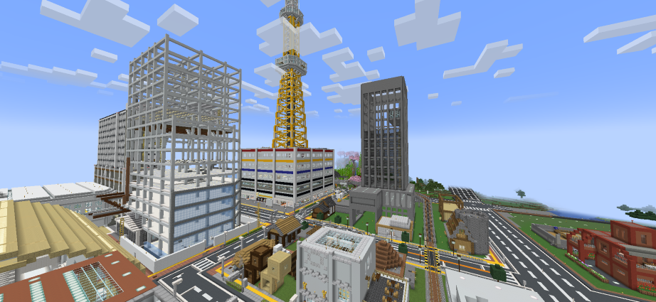 ぼっち立命Minecraft　写真