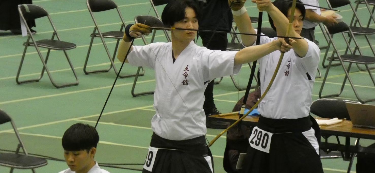 弓道部写真