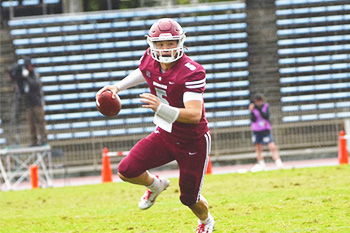 竹田剛選手（経済学部4回生）