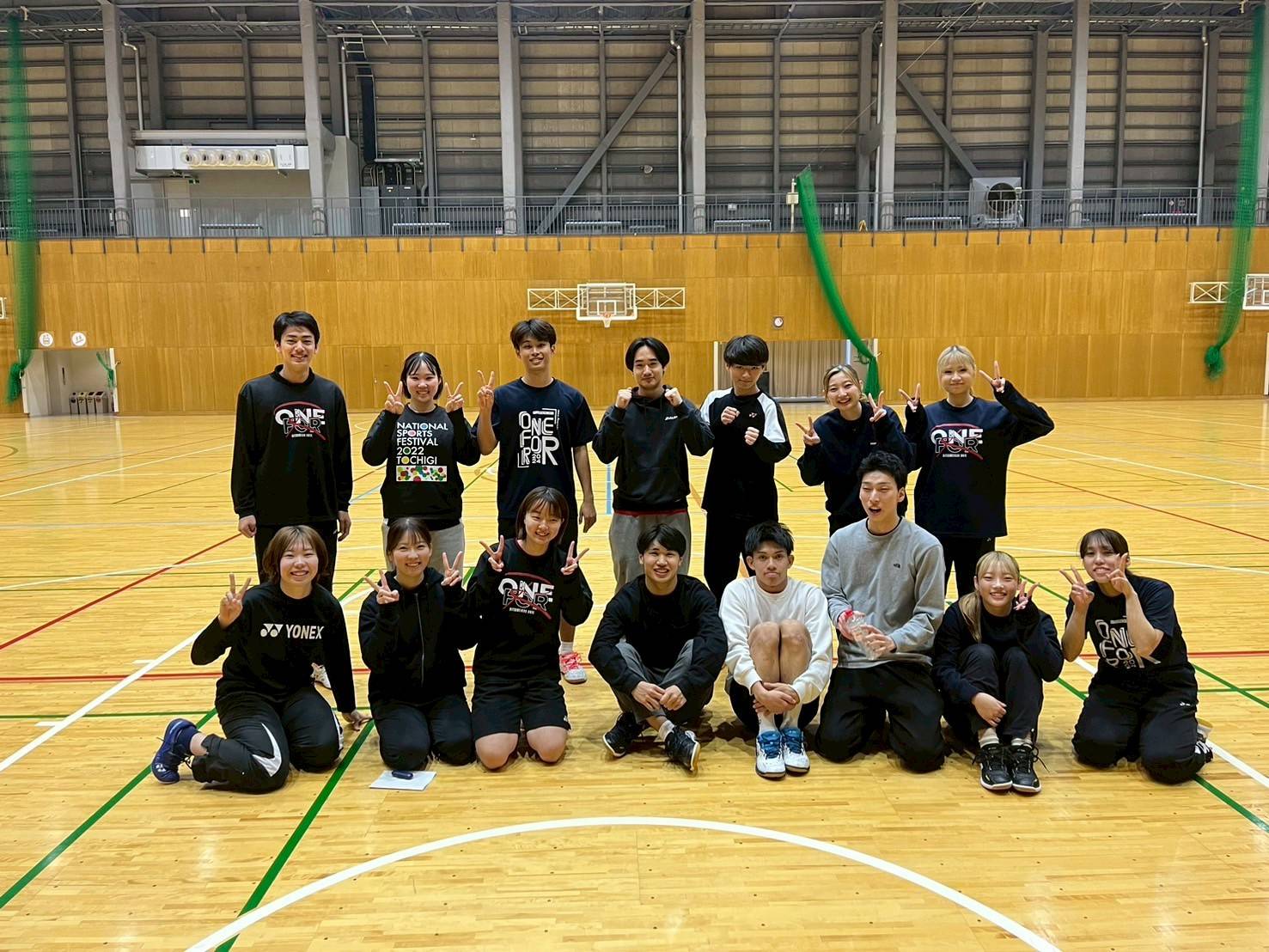 いばりつバドミントンクラブ指導者のみなさん