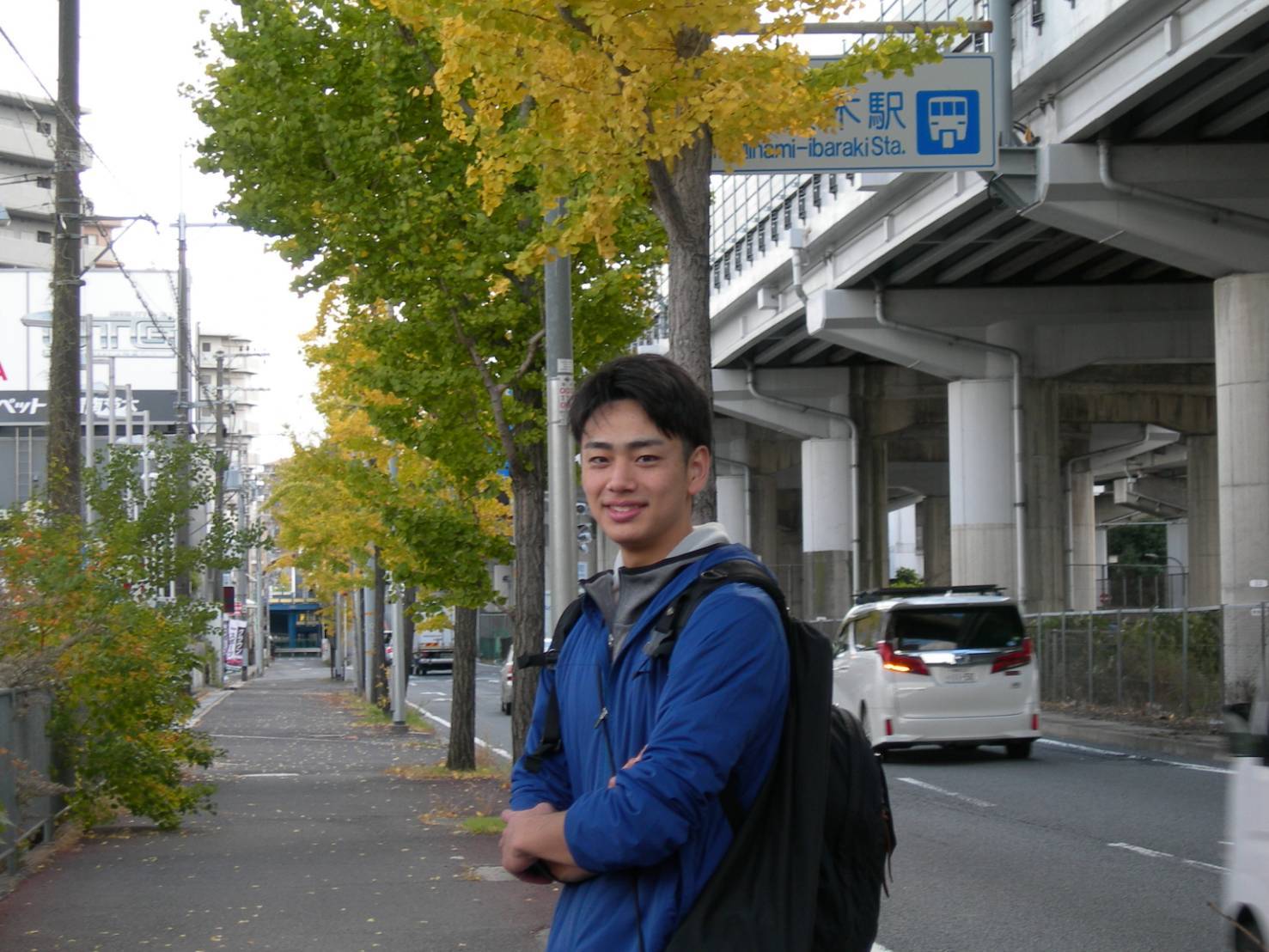 久保⽥ ⾼徳さん（⽂学部4回生）