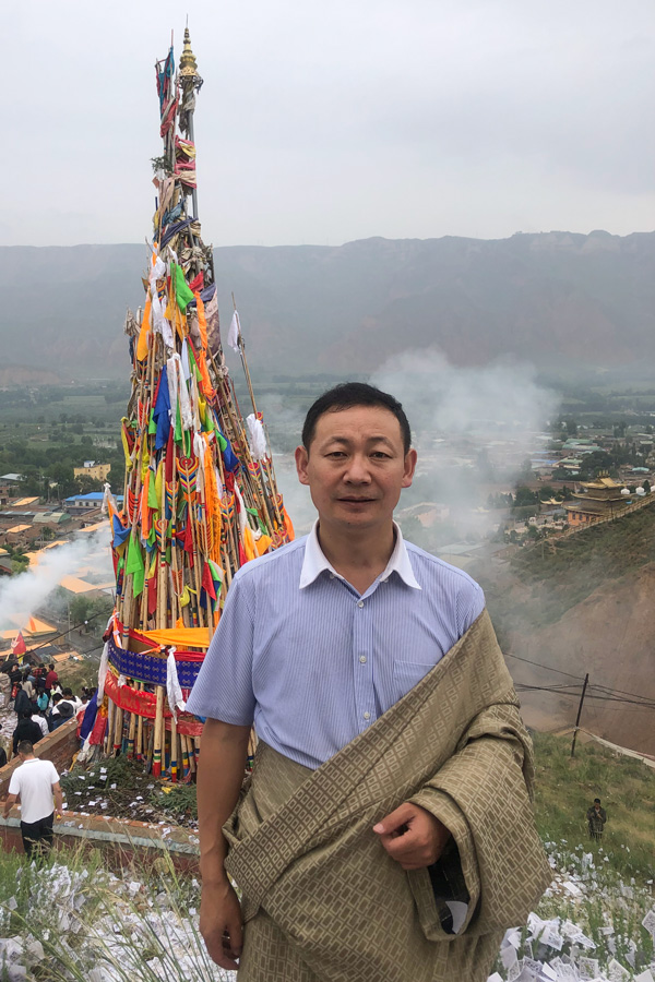 喬旦加布先生のお写真