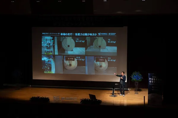 実験室での研究風景