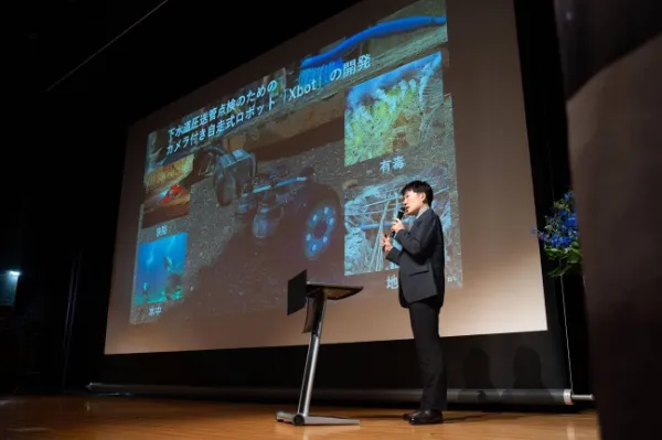 ヘビ型ロボットなどの研究紹介