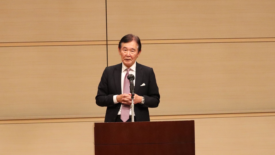 都倉俊一長官講演