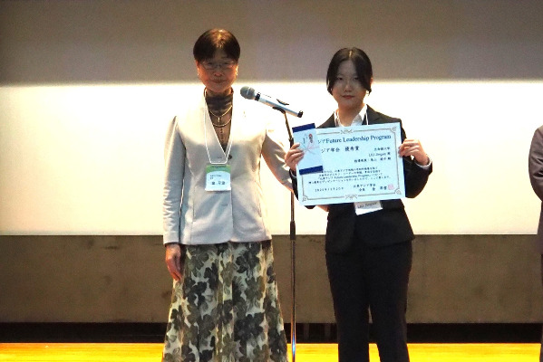 LIU Jingxinさん受賞④