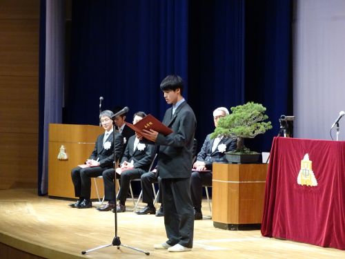 20260313中学校卒業式２