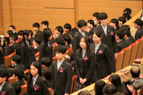 20260313中学校卒業式５