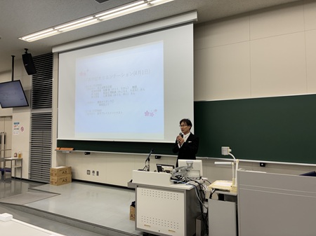 新入生オリエンテーションを開催ました