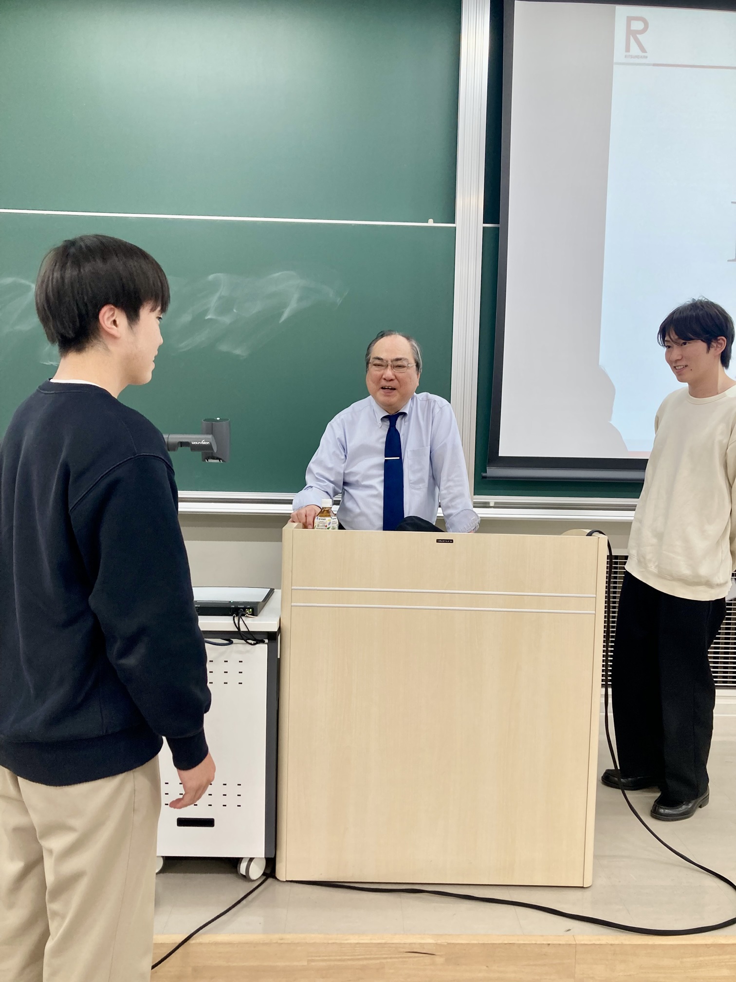 総長特別講義の様子2
