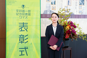 立命館大学法学部３回生　小林 里菜子さん
