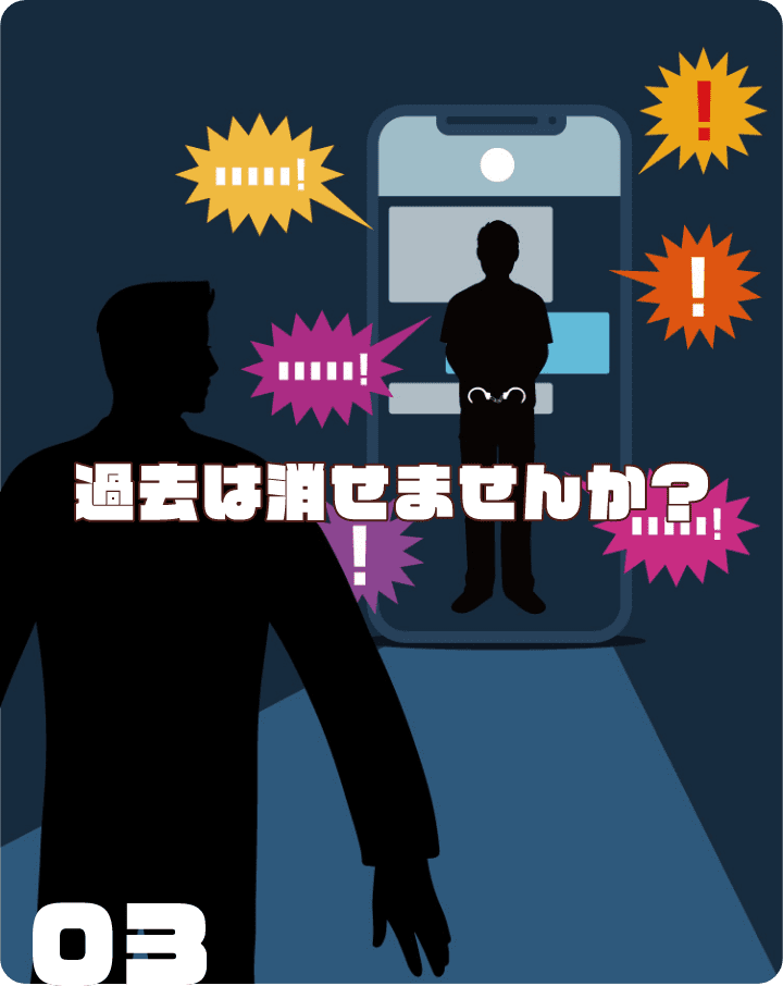 過去は消せませんか？