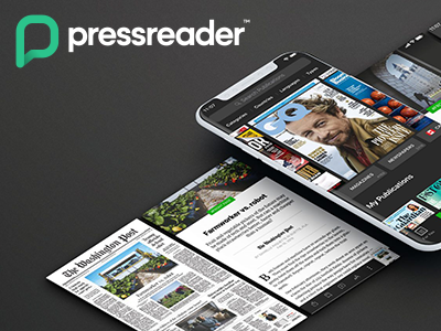About Databases Press Reader where the world reads a newspaper and a magazine.