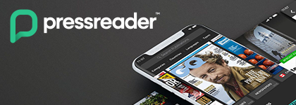About Databases Press Reader where the world reads a newspaper and a magazine.