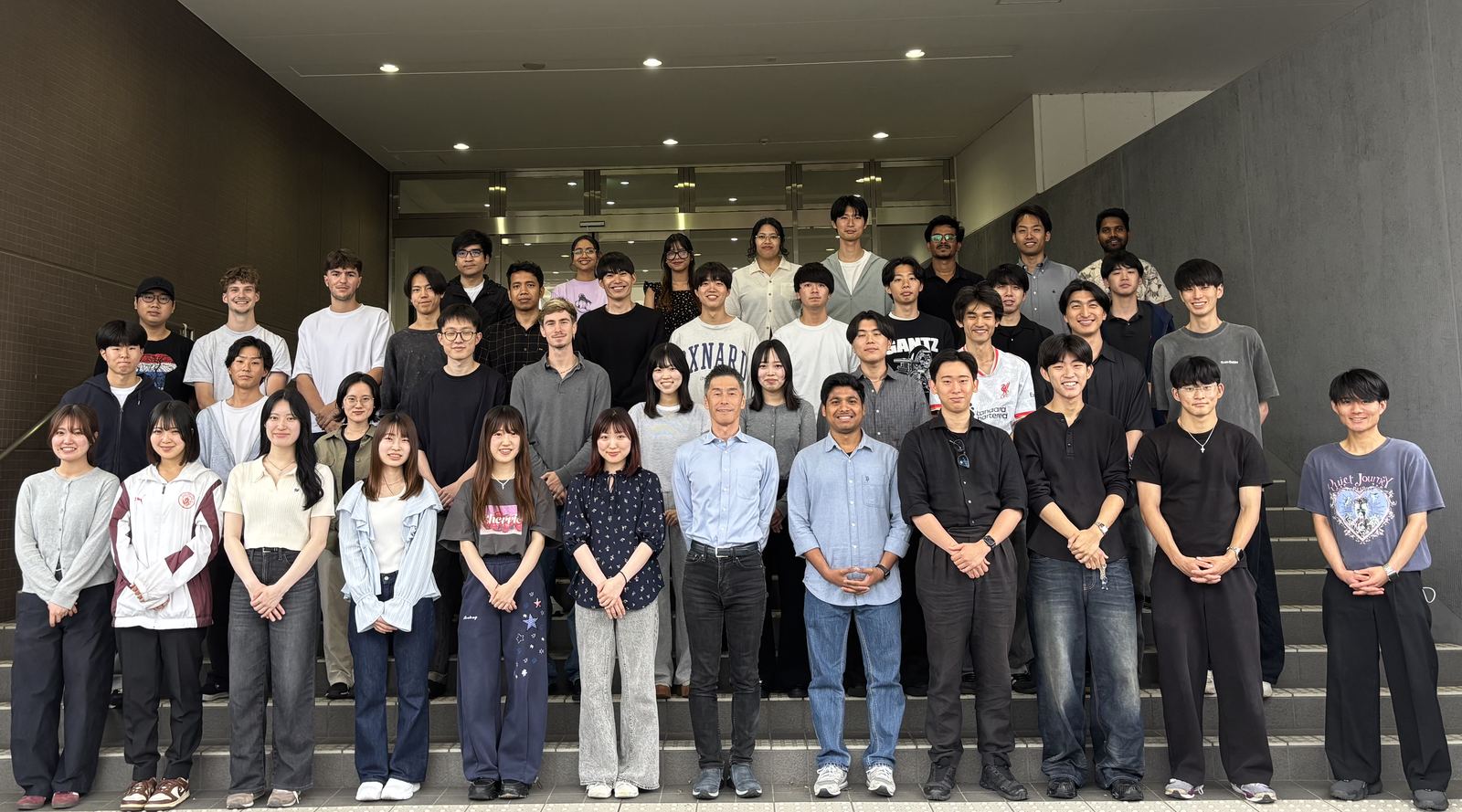 Group photo of the laboratory members