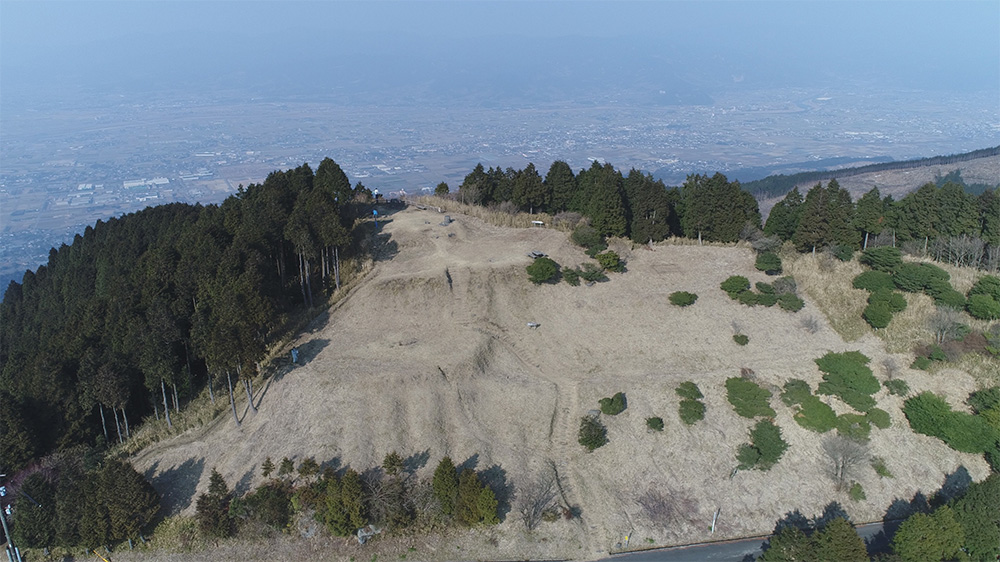 中世山城跡の調査