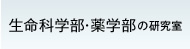 生命科学部・薬学部の研究室