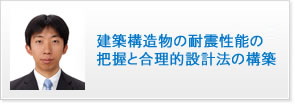 建築構造物の耐震性能の把握と合理的設計法の構築