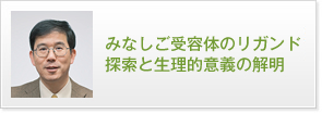 みなしご受容体のリガンド探索と生理的意義の解明